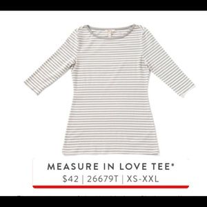 Nwt Matilda Jane measure in love tee size small